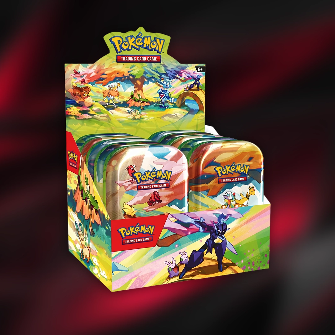 pokemon-tcg-paldea-vibrant-mini-tin-espanol-peru Case 10 UNID Paldea Vibrant Shiny I Español - Imagen 1